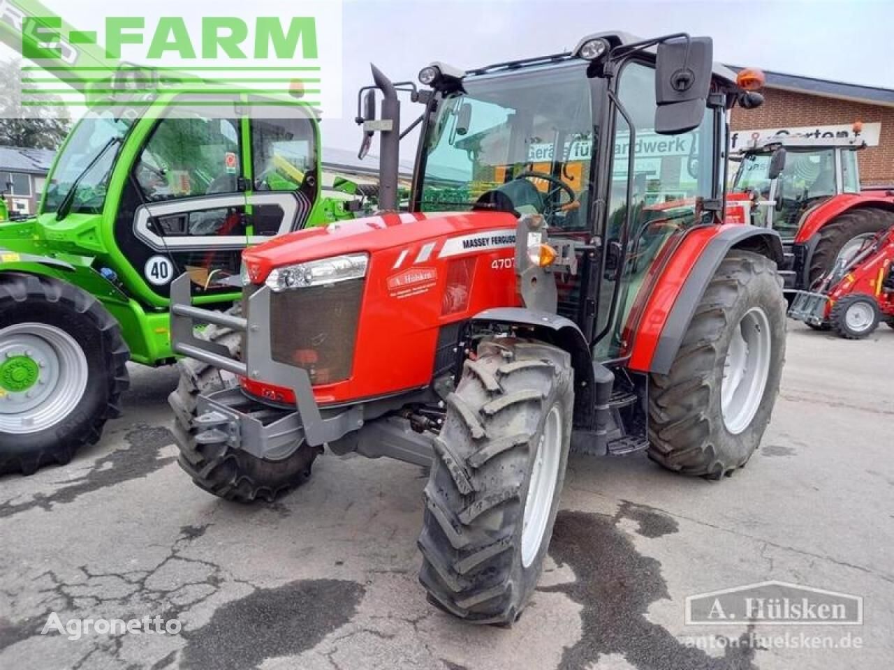 Satılık Massey Ferguson mf4707 cab 4wd tekerlekli traktör Almanya