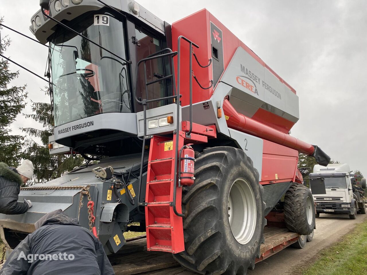 parçalar için Massey Ferguson 7278 cerea hububat hasat makinesi