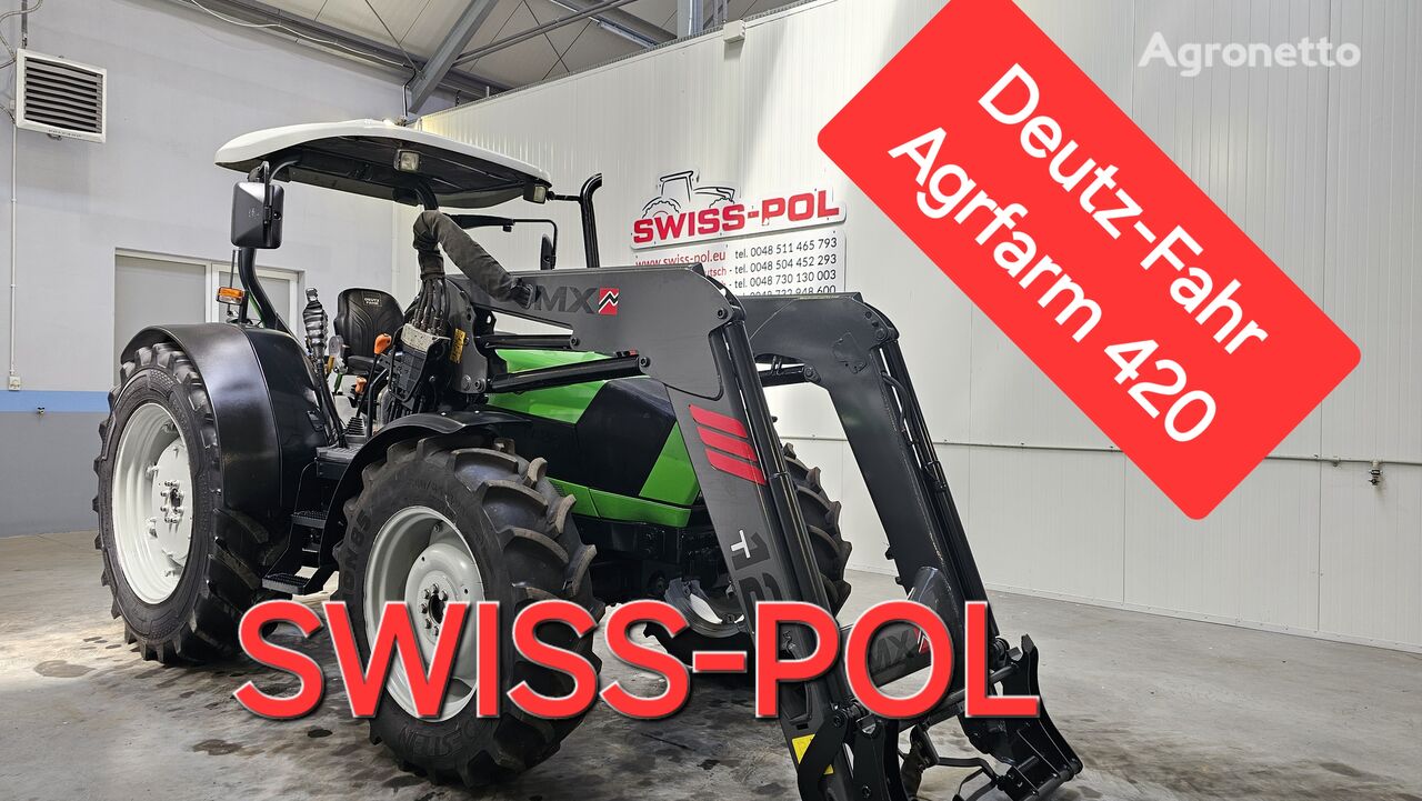 Deutz-Fahr Agrofarm 420 Cabrio tekerlekli traktör