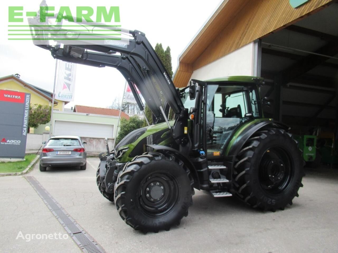 Valtra g125 eco hitech tekerlekli traktör