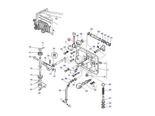 Massey Ferguson 6120 6130 6140 6150  tekerlekli traktör için potentiomètre trappe inverseur électrohydraulique  3714252M2 diğer elektrik yedek parçası